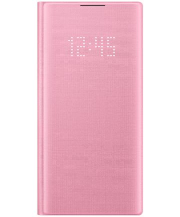 Samsung Galaxy Note 10 LED View Cover Roze Hoesjes
