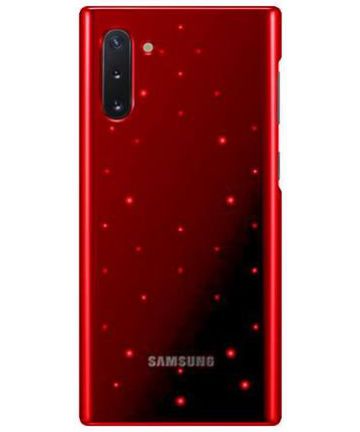 Samsung Galaxy Note 10 LED Cover Rood Hoesjes