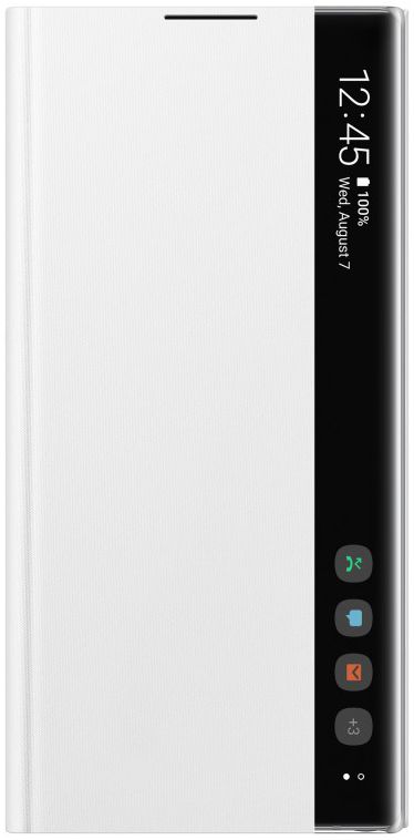 Samsung Galaxy Note 10 Clear View Stand Cover Wit afbeelding 1