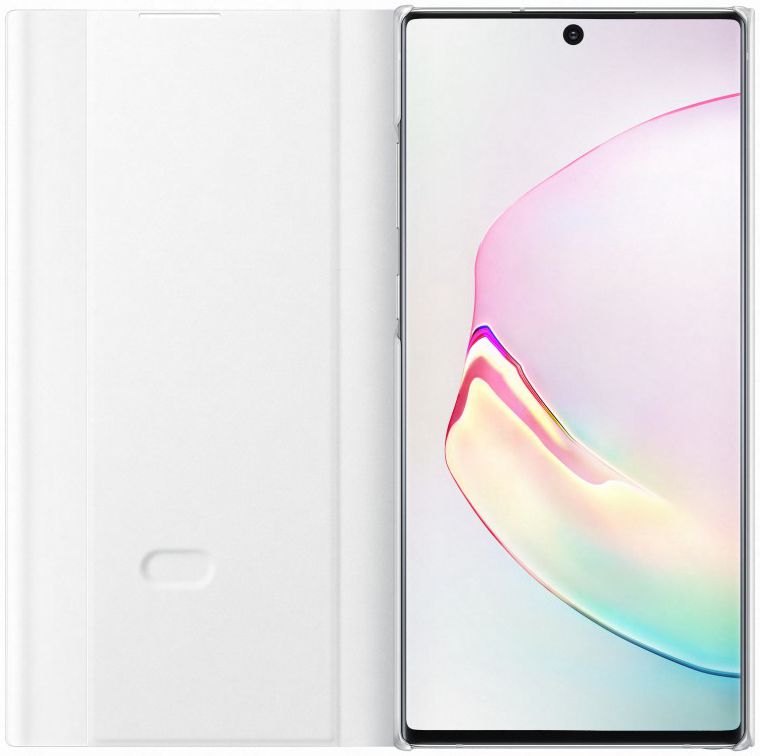Samsung Galaxy Note 10 Clear View Stand Cover Wit afbeelding 2