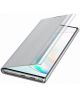 Samsung Galaxy Note 10 Clear View Stand Cover Zilver
