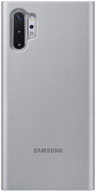 Samsung Galaxy Note 10 Clear View Stand Cover Zilver afbeelding 3