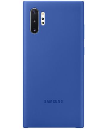 Samsung Galaxy Note 10 Plus Silicone Cover Origineel Blauw Hoesjes