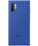 Samsung Galaxy Note 10 Plus Silicone Cover Origineel Blauw