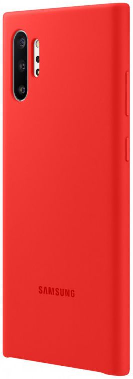 Samsung Galaxy Note 10 Plus Silicone Cover Origineel Rood afbeelding 3