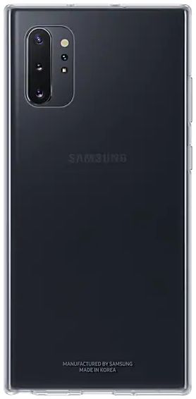 Origineel Samsung Galaxy Note 10 Plus Hoesje Clear Cover Transparant afbeelding 1