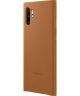 Samsung Galaxy Note 10 Plus Leather Cover Bruin