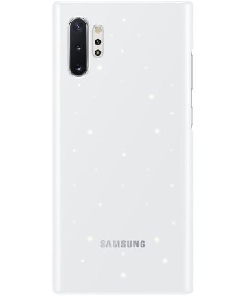 Samsung Galaxy Note 10 Plus LED Cover Wit Hoesjes