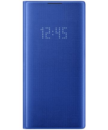 Samsung Galaxy Note 10 Plus LED View Cover Blauw Hoesjes
