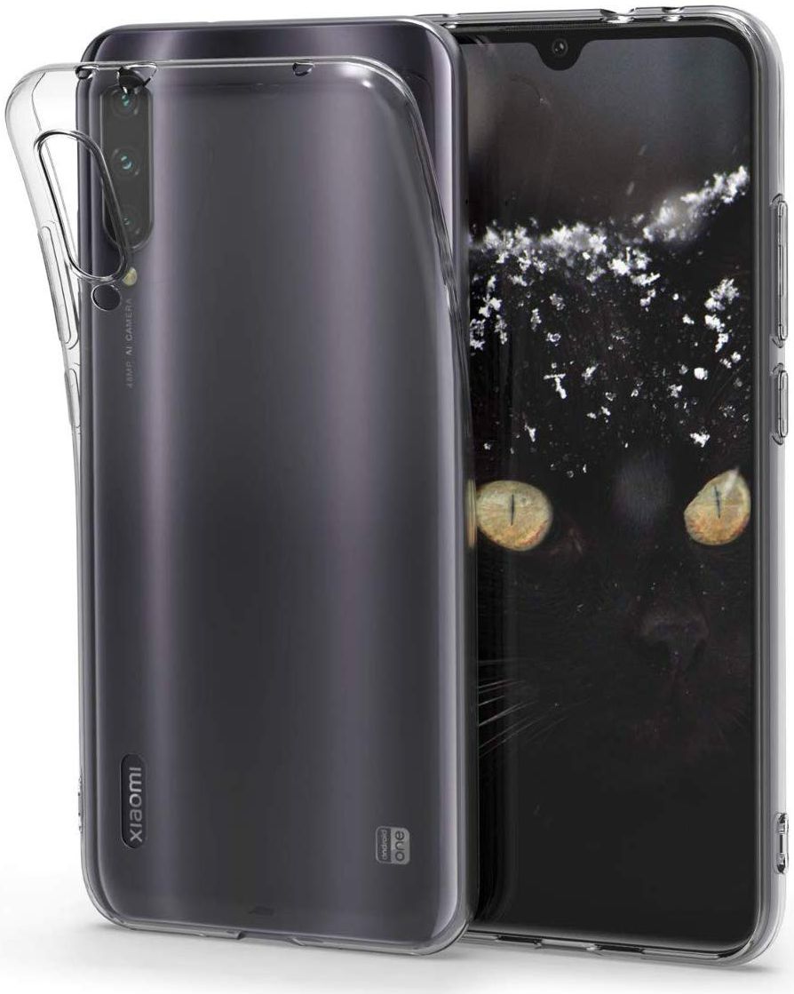 Xiaomi Mi A3 Hoesje Dun TPU Transparant afbeelding 1