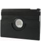 Apple iPad Air Rotary Leather Stand Cover Zwart