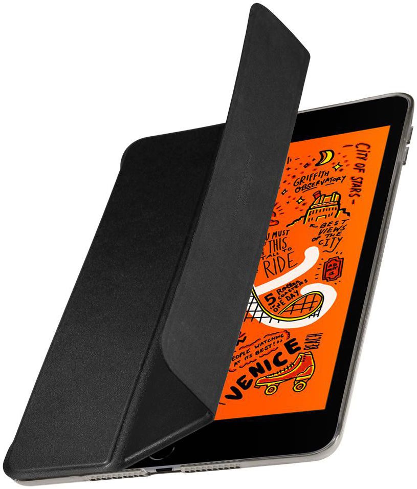 Spigen Smart Fold Hoesje met Standaard Apple iPad Mini 5 Zwart afbeelding 11