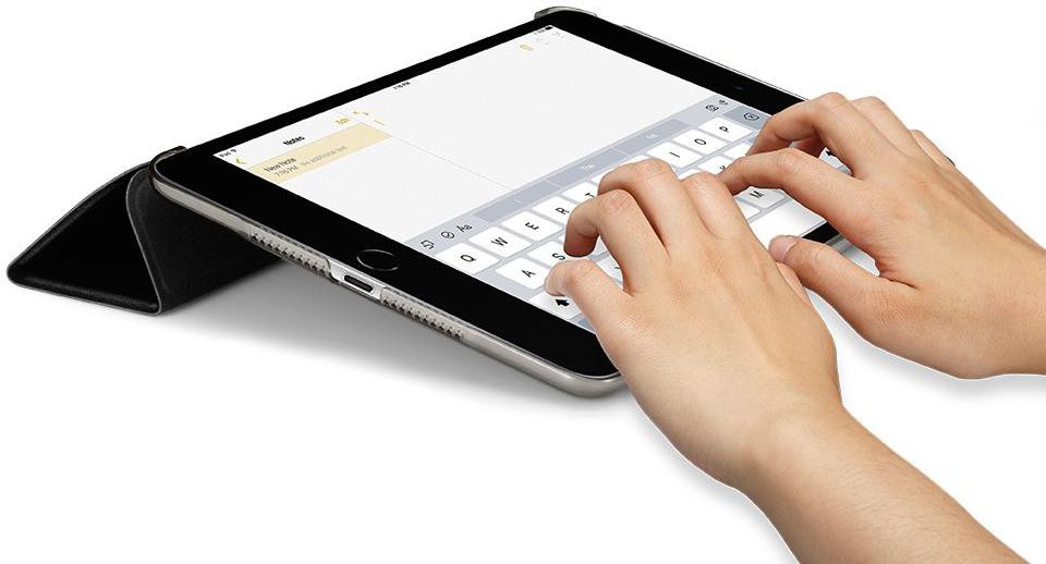 Spigen Smart Fold Hoesje met Standaard Apple iPad Mini 5 Zwart afbeelding 7