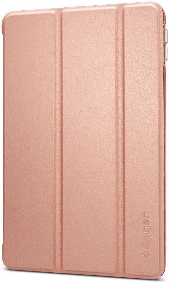 Spigen Smart Fold Hoesje met Standaard Apple iPad Mini 5 Roze Goud afbeelding 1