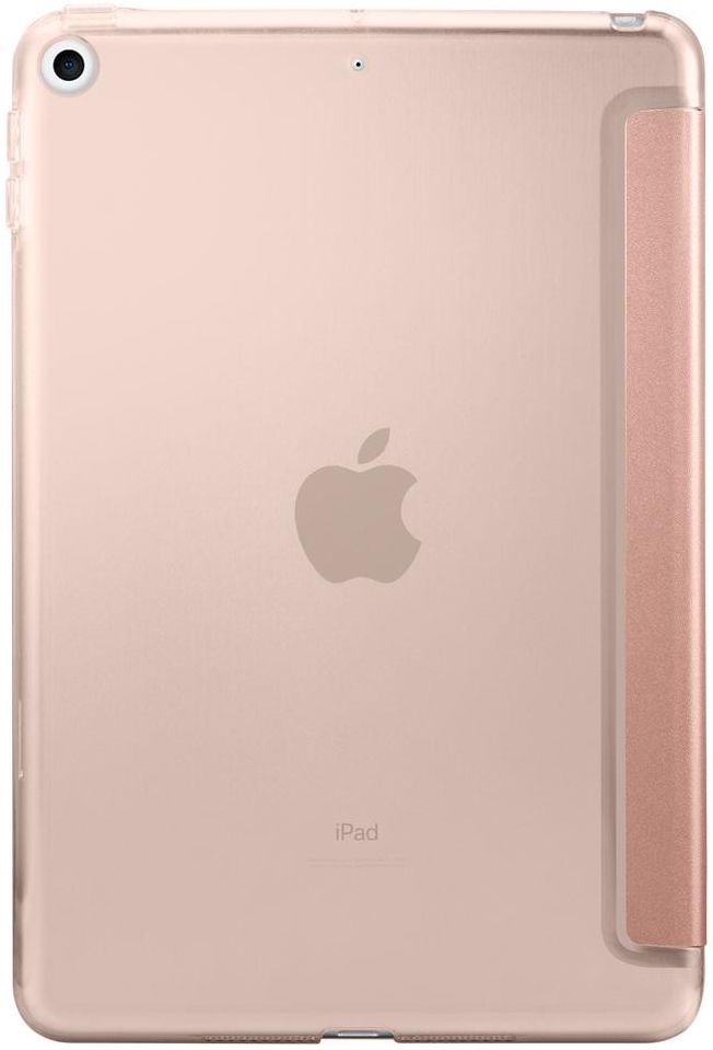 Spigen Smart Fold Hoesje met Standaard Apple iPad Mini 5 Roze Goud afbeelding 5