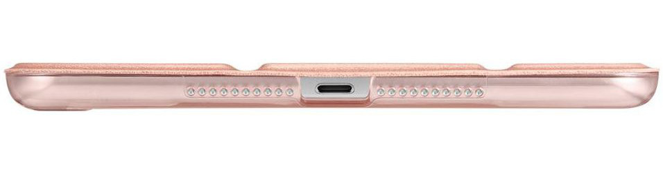 Spigen Smart Fold Hoesje met Standaard Apple iPad Mini 5 Roze Goud afbeelding 8