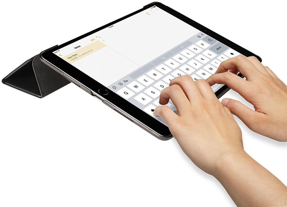Spigen Smart Fold Hoes iPad Air 2019 / iPad Pro 10.5 (2017) Zwart afbeelding 12