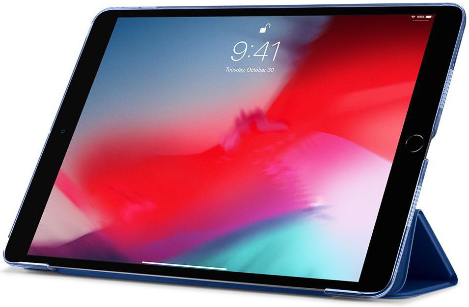 Spigen Smart Fold Hoes iPad Air 2019 / iPad Pro 10.5 (2017) Blauw afbeelding 11