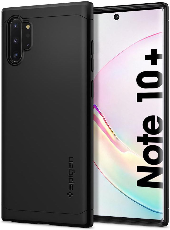 Spigen Thin Fit Classic Hoesje Samsung Galaxy Note 10 Plus Zwart afbeelding 8