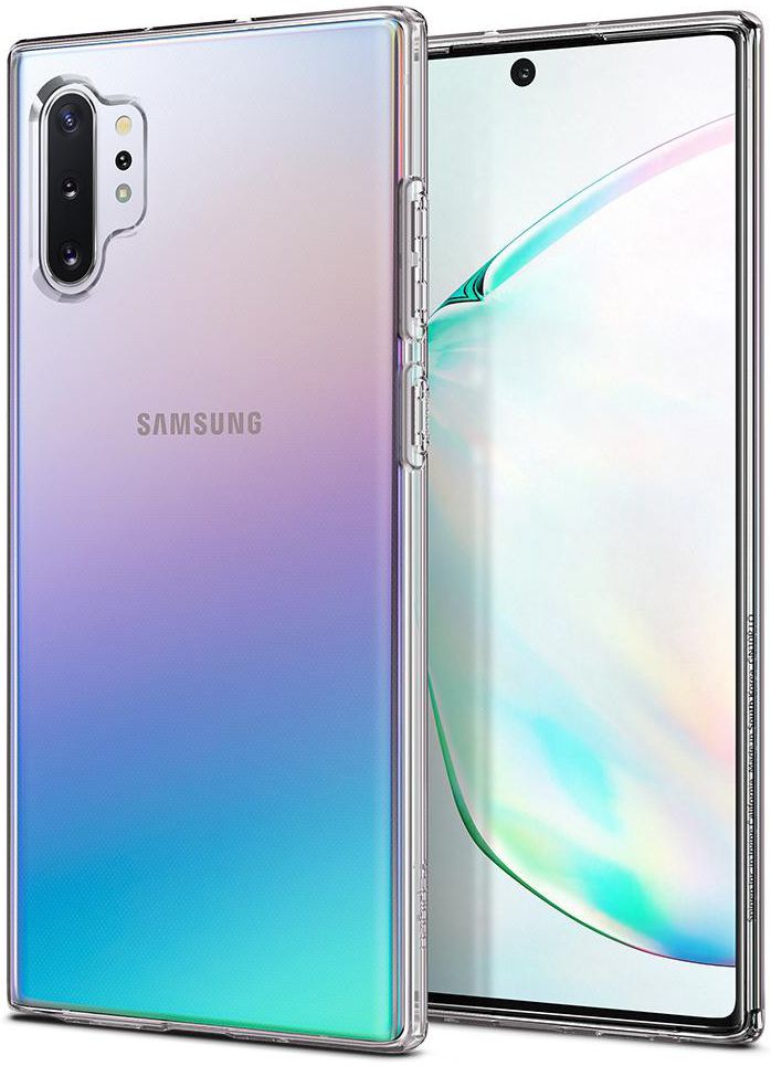 Spigen Liquid Crystal Hoesje Samsung Galaxy Note 10 Plus Transparant afbeelding 1
