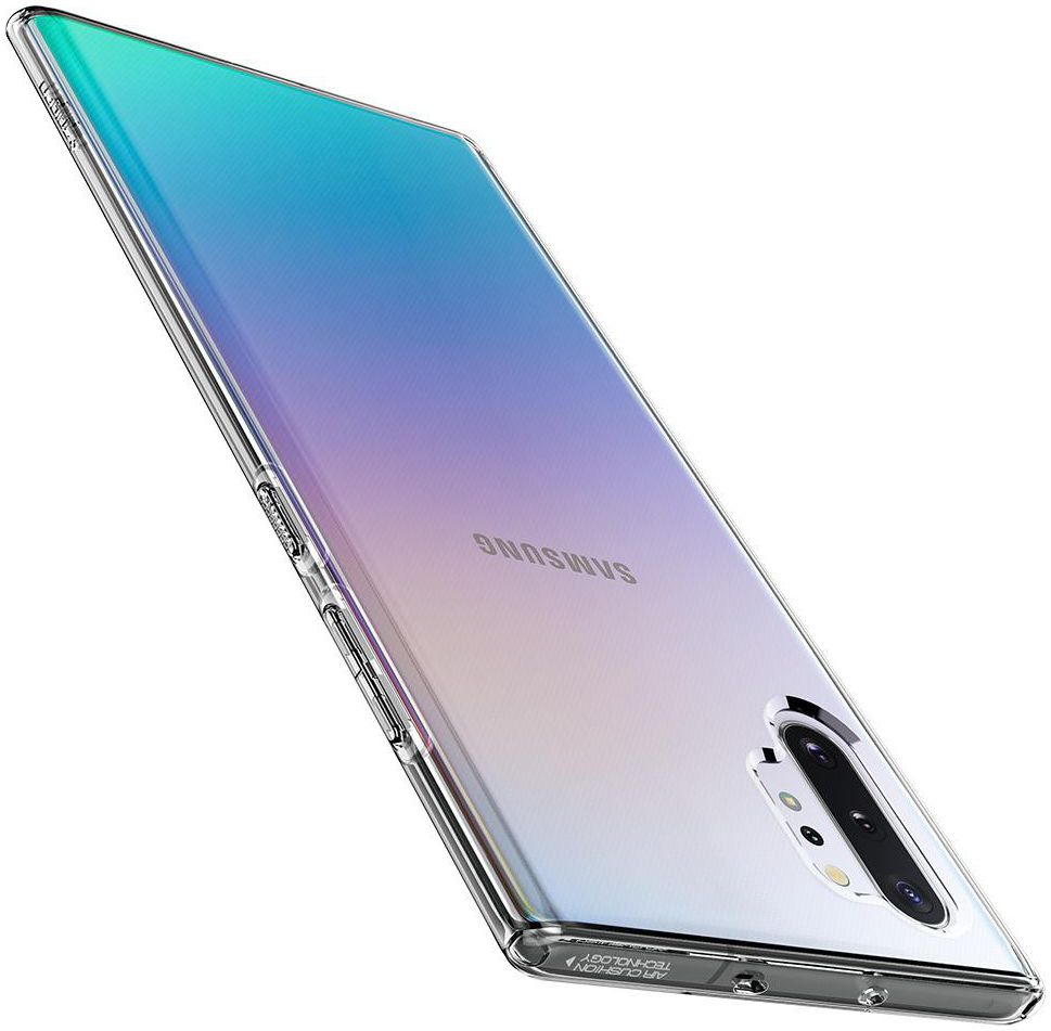 Spigen Liquid Crystal Hoesje Samsung Galaxy Note 10 Plus Transparant afbeelding 3