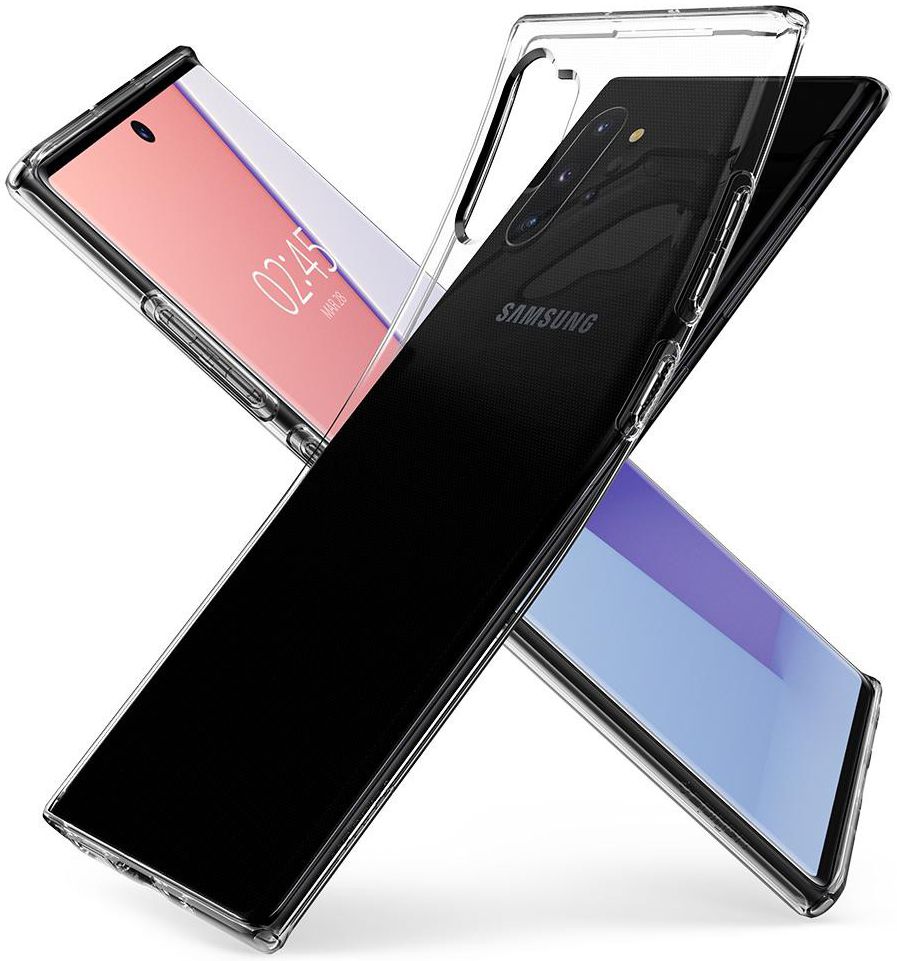 Spigen Liquid Crystal Hoesje Samsung Galaxy Note 10 Plus Transparant afbeelding 18
