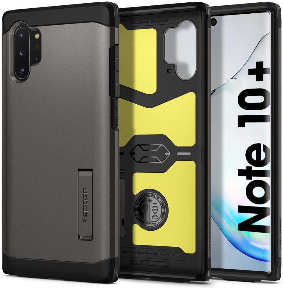 Spigen Tough Armor Hoesje Samsung Galaxy Note 10 Plus Gunmetal afbeelding 10