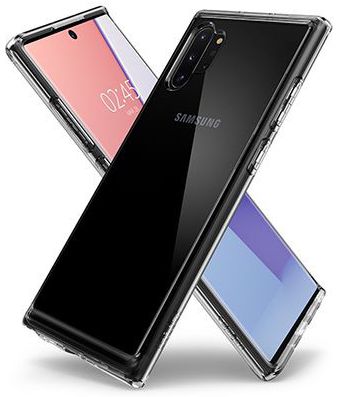 Spigen Crystal Hybrid Hoesje Samsung Galaxy Note 10 Plus Transparant afbeelding 4