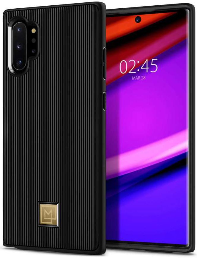 Spigen La Manon Classy Hoesje Samsung Galaxy Note 10 Plus Zwart afbeelding 1
