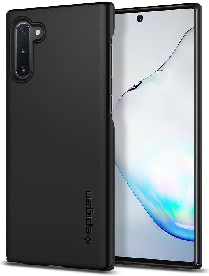 Spigen Thin Fit Case Samsung Galaxy Note 10 Zwart afbeelding 1