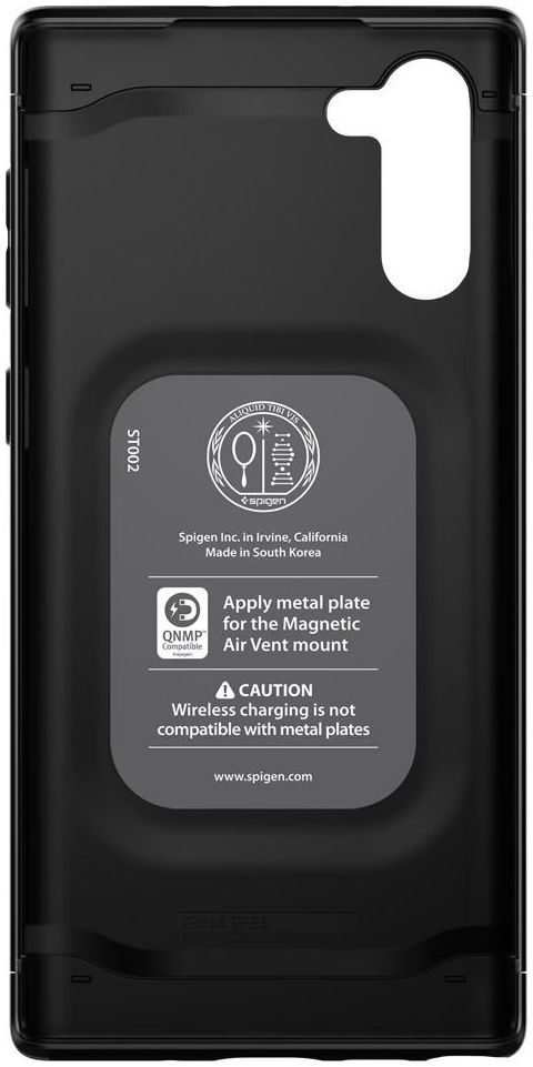 Spigen Thin Fit Classic Hoesje Samsung Galaxy Note 10 Zwart afbeelding 5