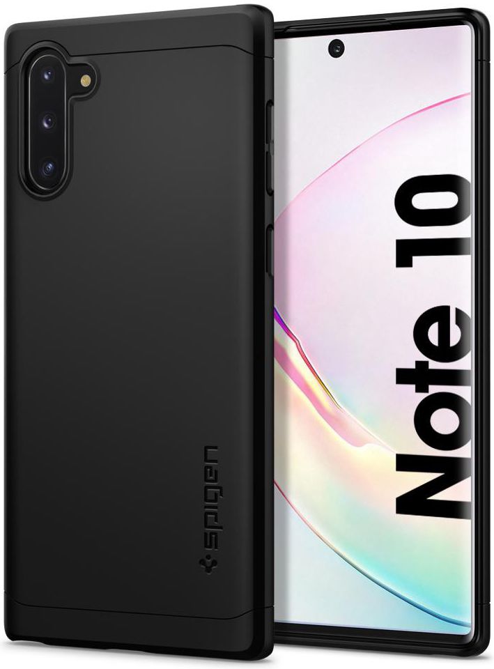 Spigen Thin Fit Classic Hoesje Samsung Galaxy Note 10 Zwart afbeelding 8