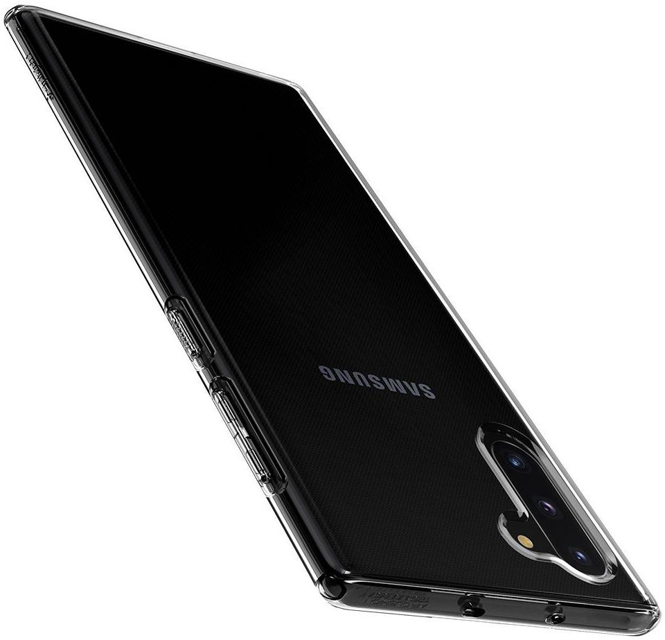 Spigen Liquid Crystal Hoesje Samsung Galaxy Note 10 Transparant afbeelding 3