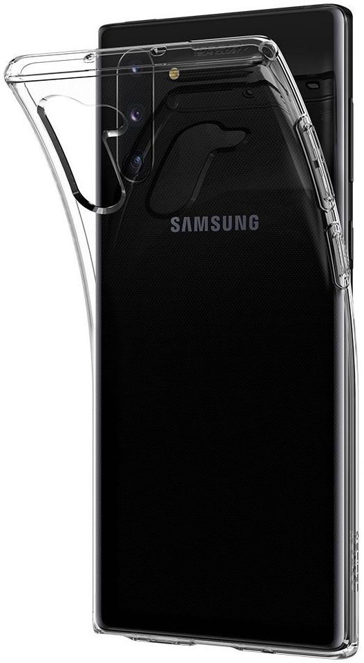 Spigen Liquid Crystal Hoesje Samsung Galaxy Note 10 Transparant afbeelding 6