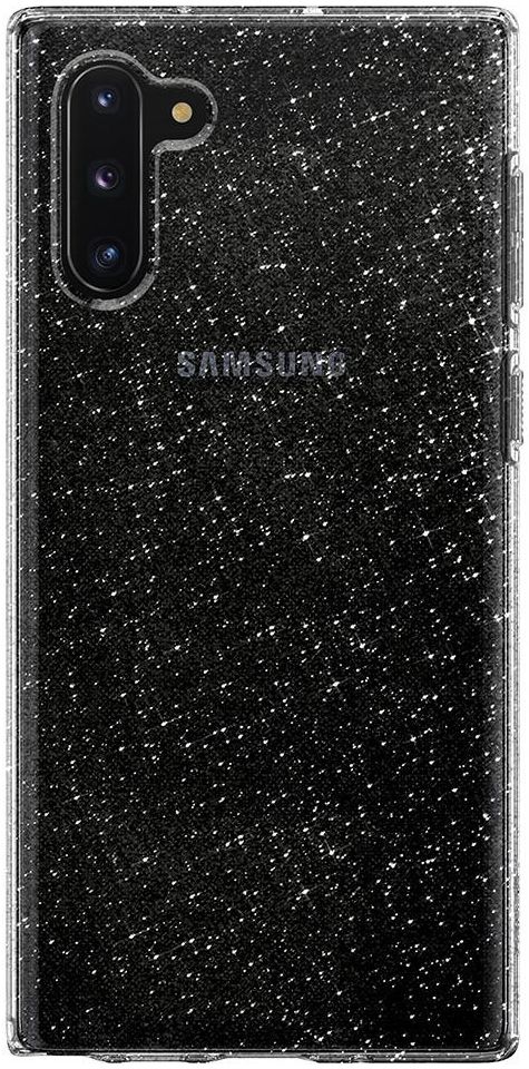 Spigen Liquid Crystal Hoesje Galaxy Note 10 Glitter Transparant afbeelding 2