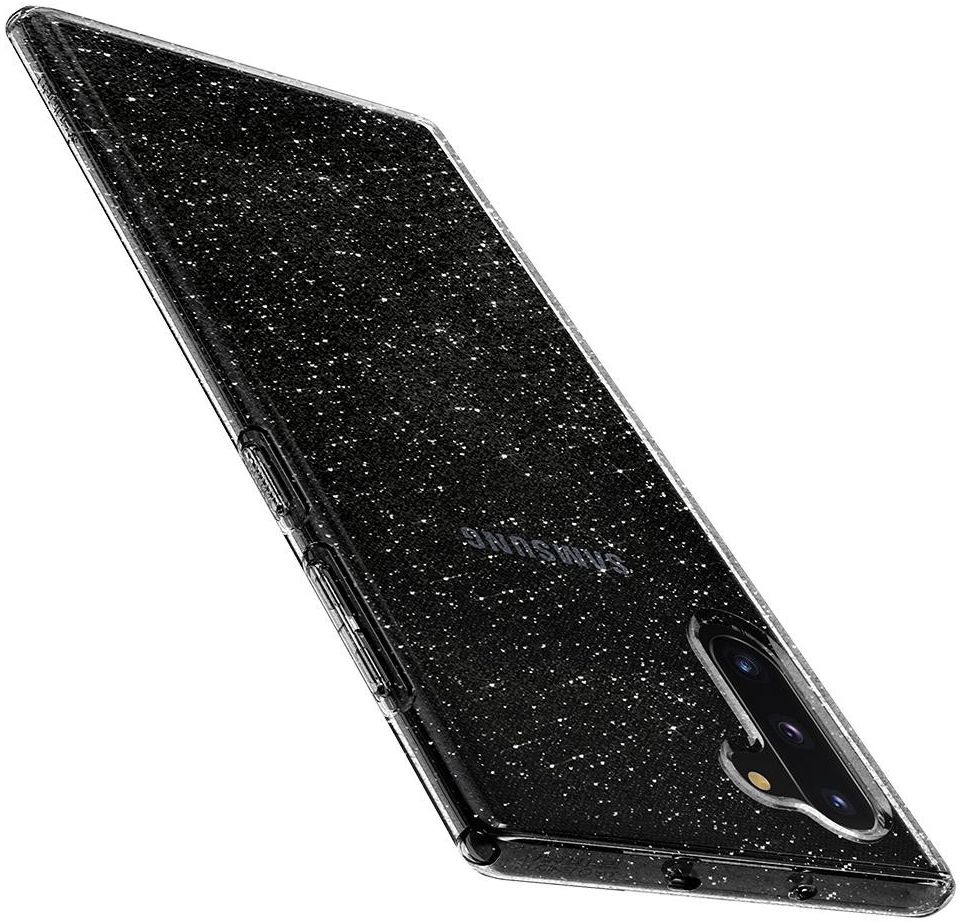 Spigen Liquid Crystal Hoesje Galaxy Note 10 Glitter Transparant afbeelding 4