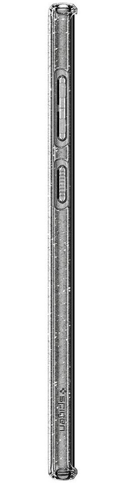 Spigen Liquid Crystal Hoesje Galaxy Note 10 Glitter Transparant afbeelding 7