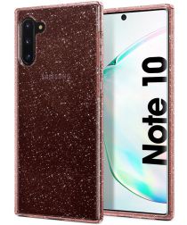 Spigen Liquid Crystal Hoesje Galaxy Note 10 Glitter Roze