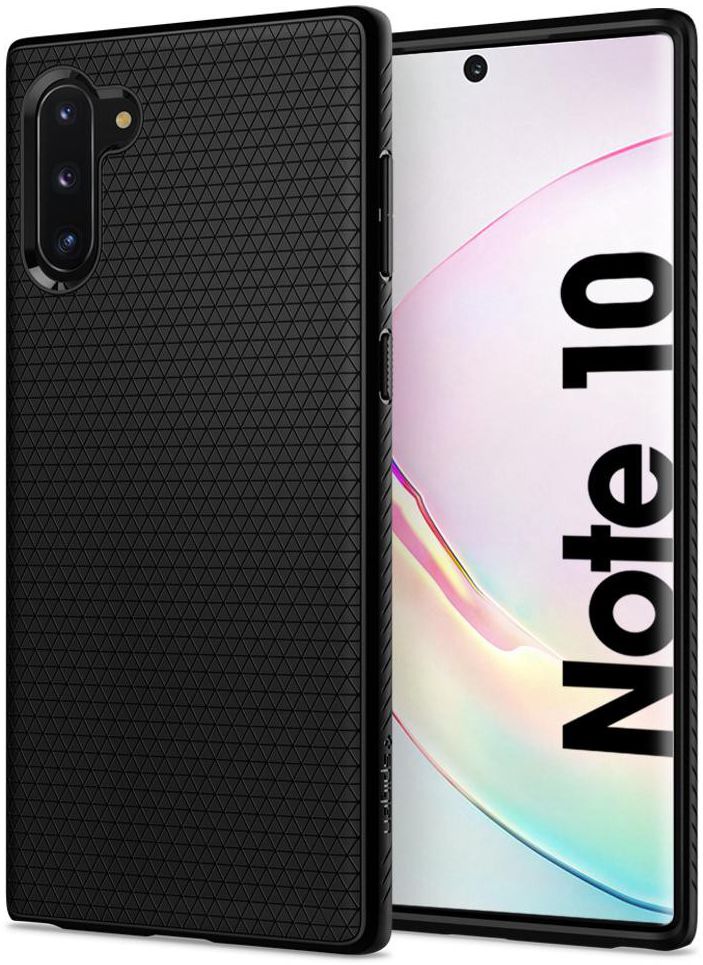 Spigen Liquid Air Hoesje Samsung Galaxy Note 10 Zwart afbeelding 1