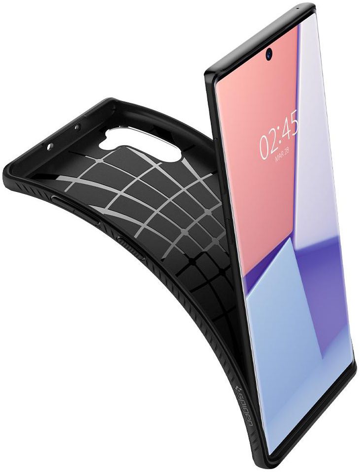 Spigen Liquid Air Hoesje Samsung Galaxy Note 10 Zwart afbeelding 3
