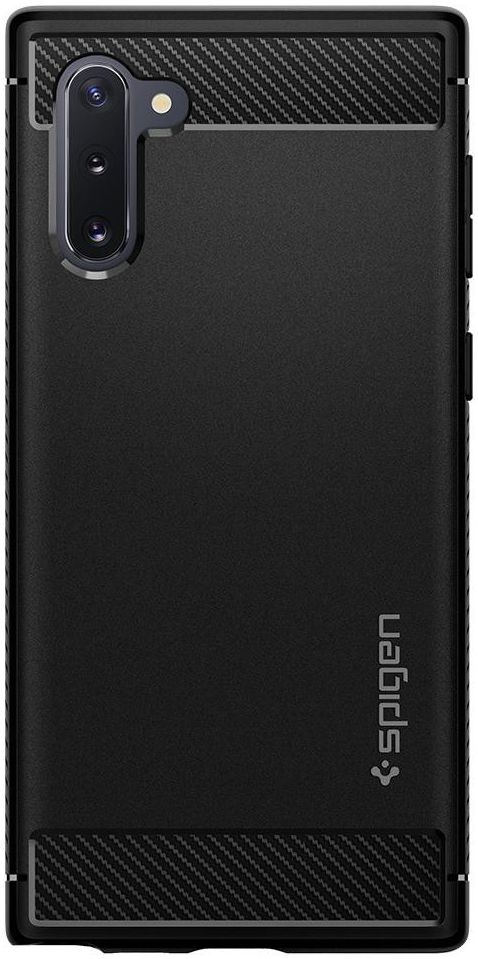 Spigen Rugged Armor Hoesje Samsung Galaxy Note 10 Zwart afbeelding 3