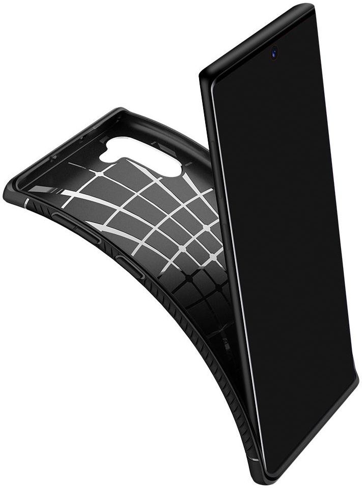Spigen Rugged Armor Hoesje Samsung Galaxy Note 10 Zwart afbeelding 4