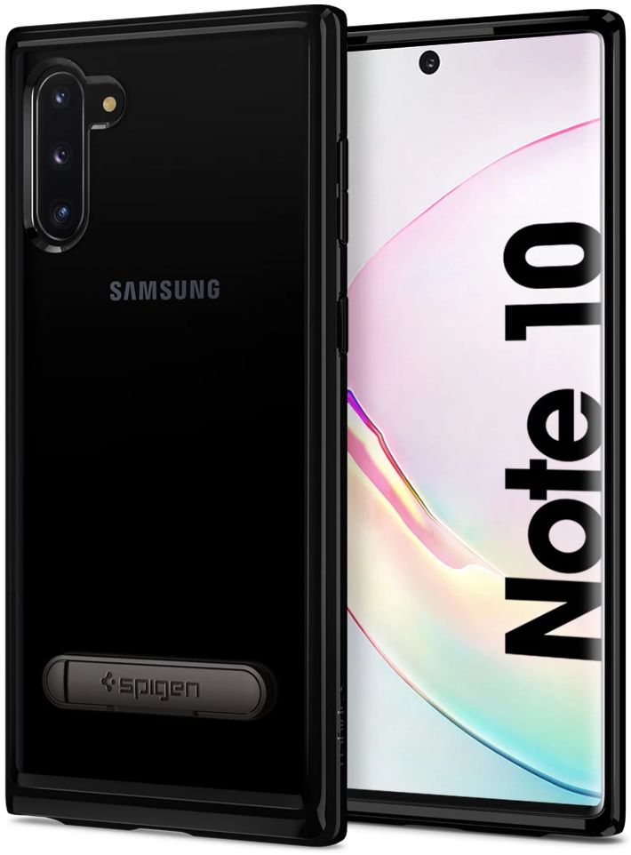 Spigen Ultra Hybrid S Hoesje Samsung Galaxy Note 10 Zwart afbeelding 10