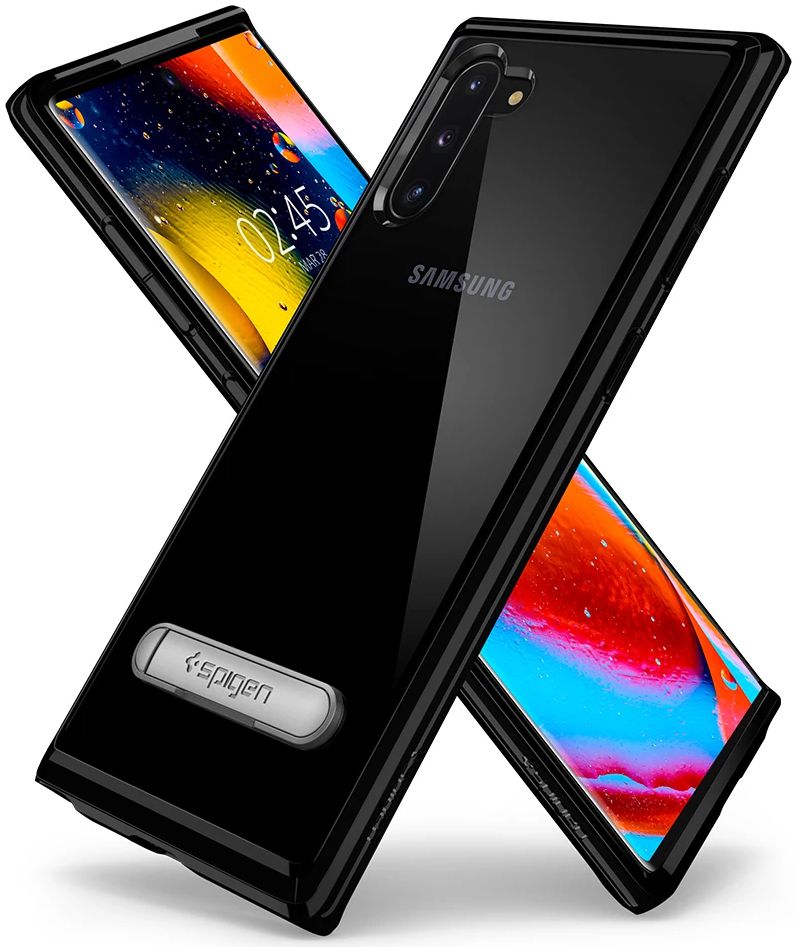 Spigen Ultra Hybrid S Hoesje Samsung Galaxy Note 10 Zwart afbeelding 3