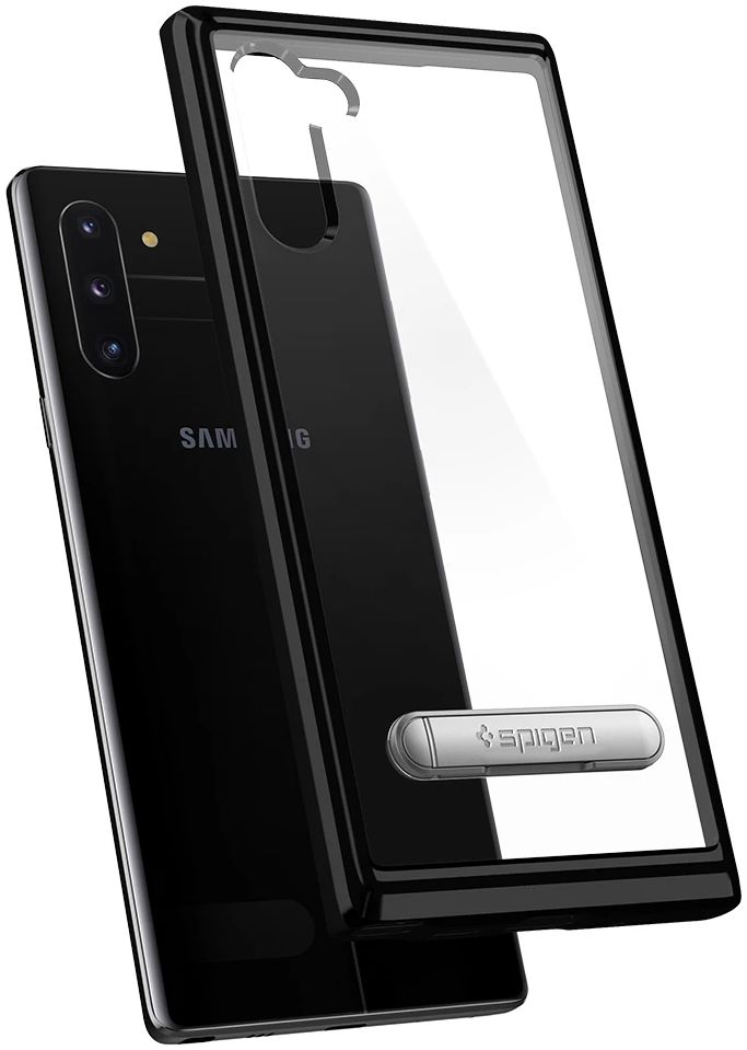 Spigen Ultra Hybrid S Hoesje Samsung Galaxy Note 10 Zwart afbeelding 4