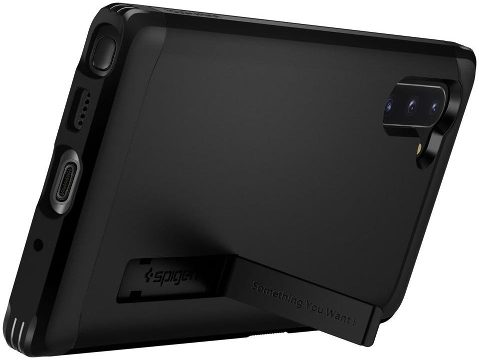 Spigen Tough Armor Hoesje Samsung Galaxy Note 10 Zwart afbeelding 2