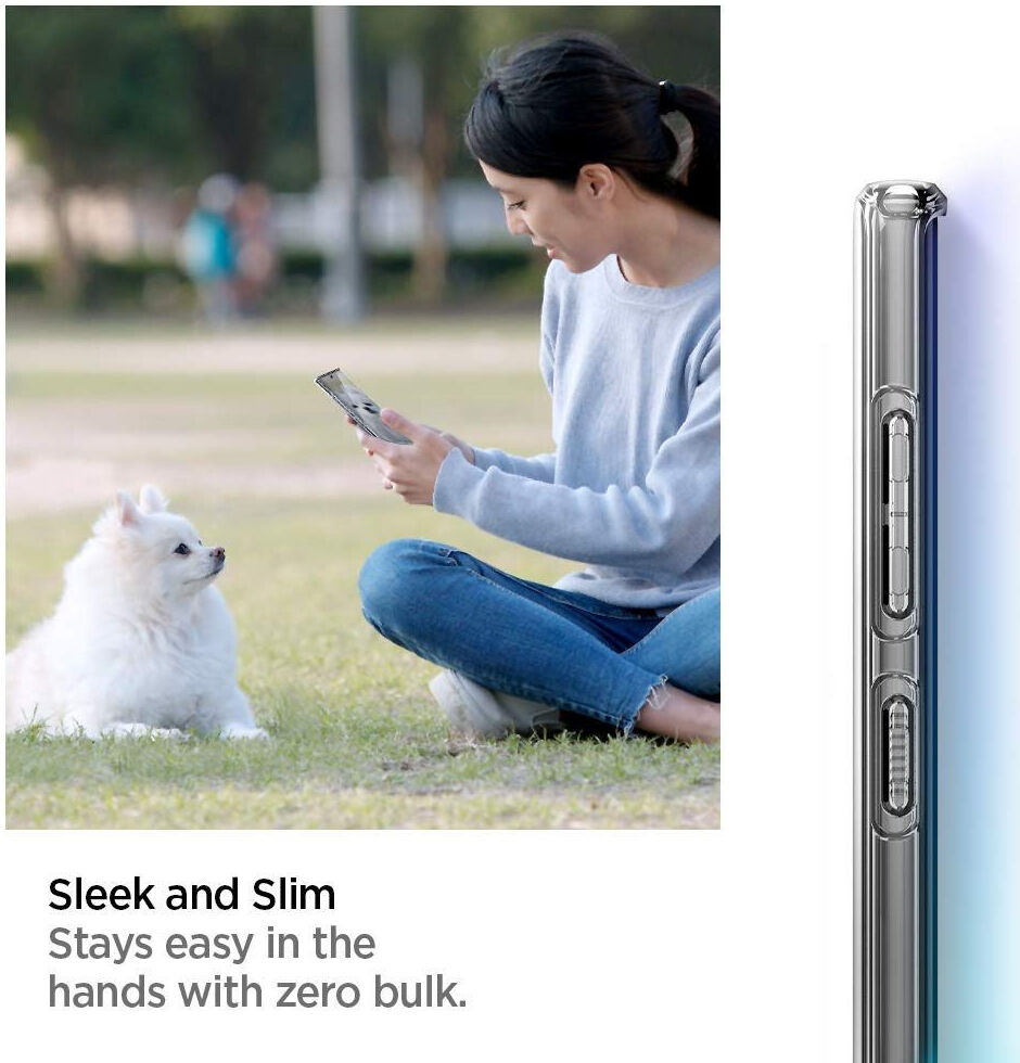 Spigen Crystal Flex Samsung Galaxy Note 10 Hoesje Transparant afbeelding 6