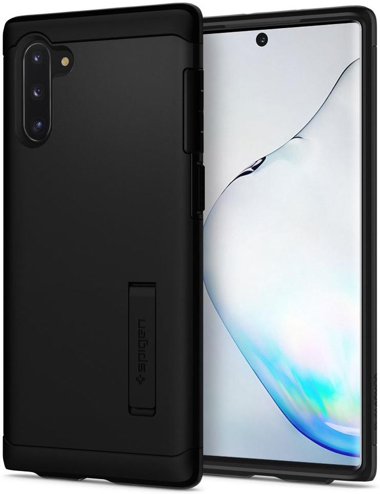 Spigen Slim Armor Hoesje Samsung Galaxy Note 10 Zwart afbeelding 1