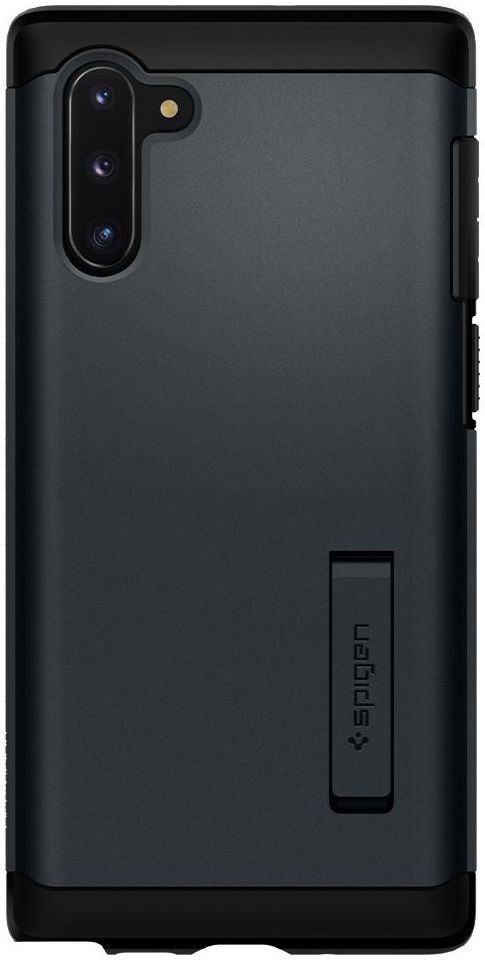 Spigen Slim Armor Hoesje Samsung Galaxy Note 10 Metal Slate afbeelding 5