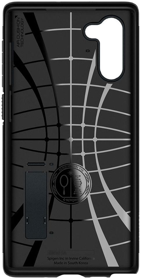 Spigen Slim Armor Hoesje Samsung Galaxy Note 10 Metal Slate afbeelding 6